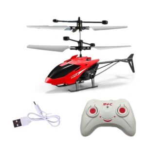 Mini Dron teledirigido recargable con Control remoto, helicóptero teledirigido de inducción, seguro, resistente a caídas